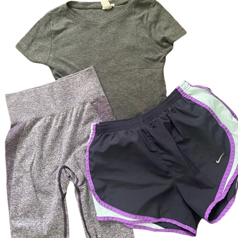 Gymshark Three Piece athletic wear set. Size XS/S.